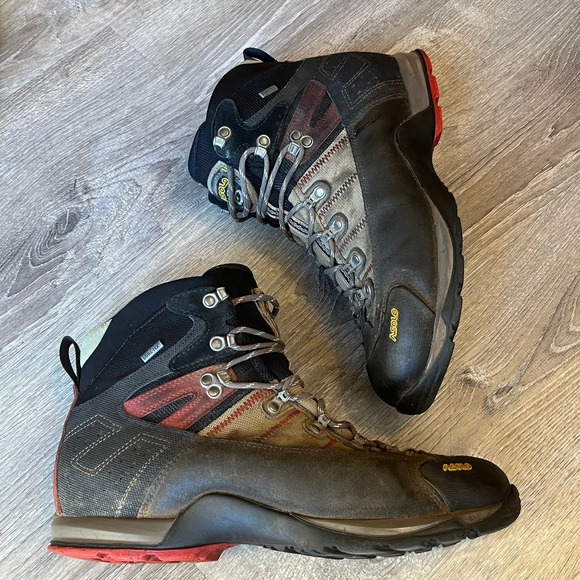 Asolo Fugitive GTX Rugged Waterproof Hiking Boots Mens 13 WIDE‎ UK 12.5 EU 47.5 main image 8